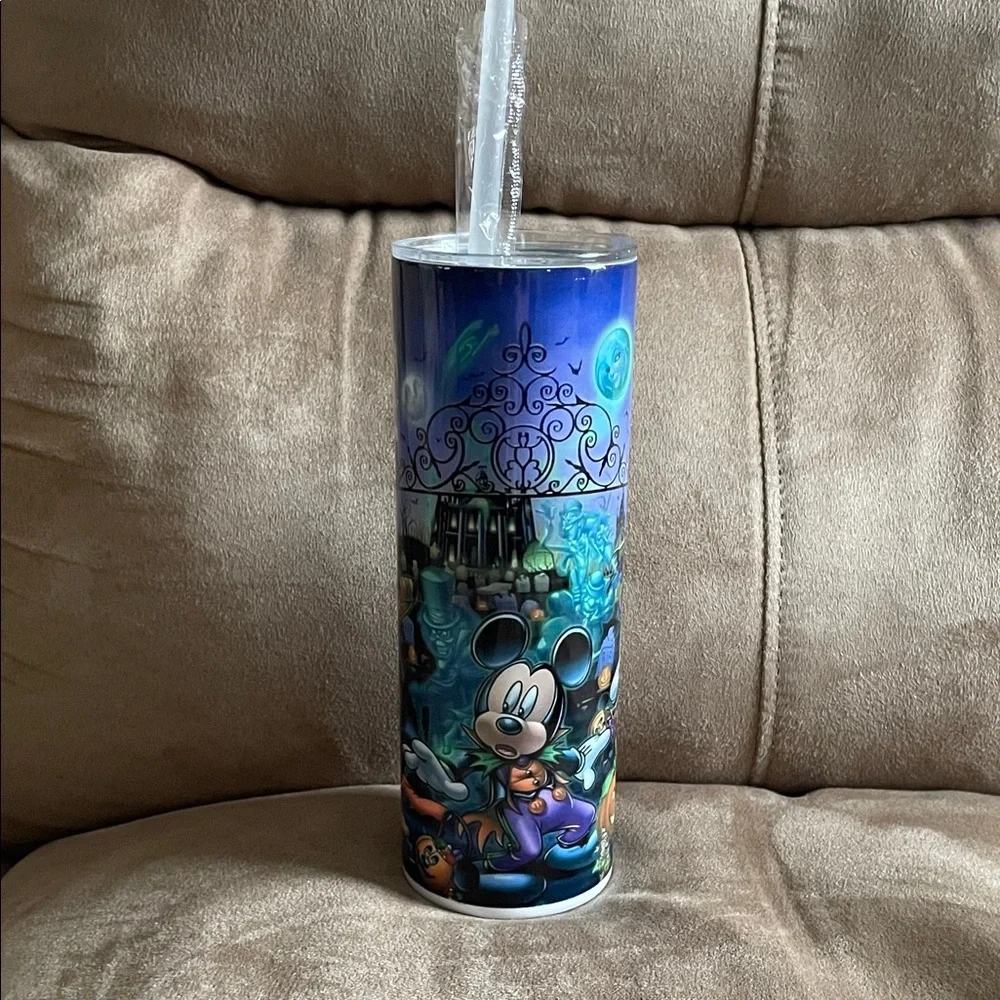 Disney Mickey Mouse Halloween Night Tumbler in Blue and Black